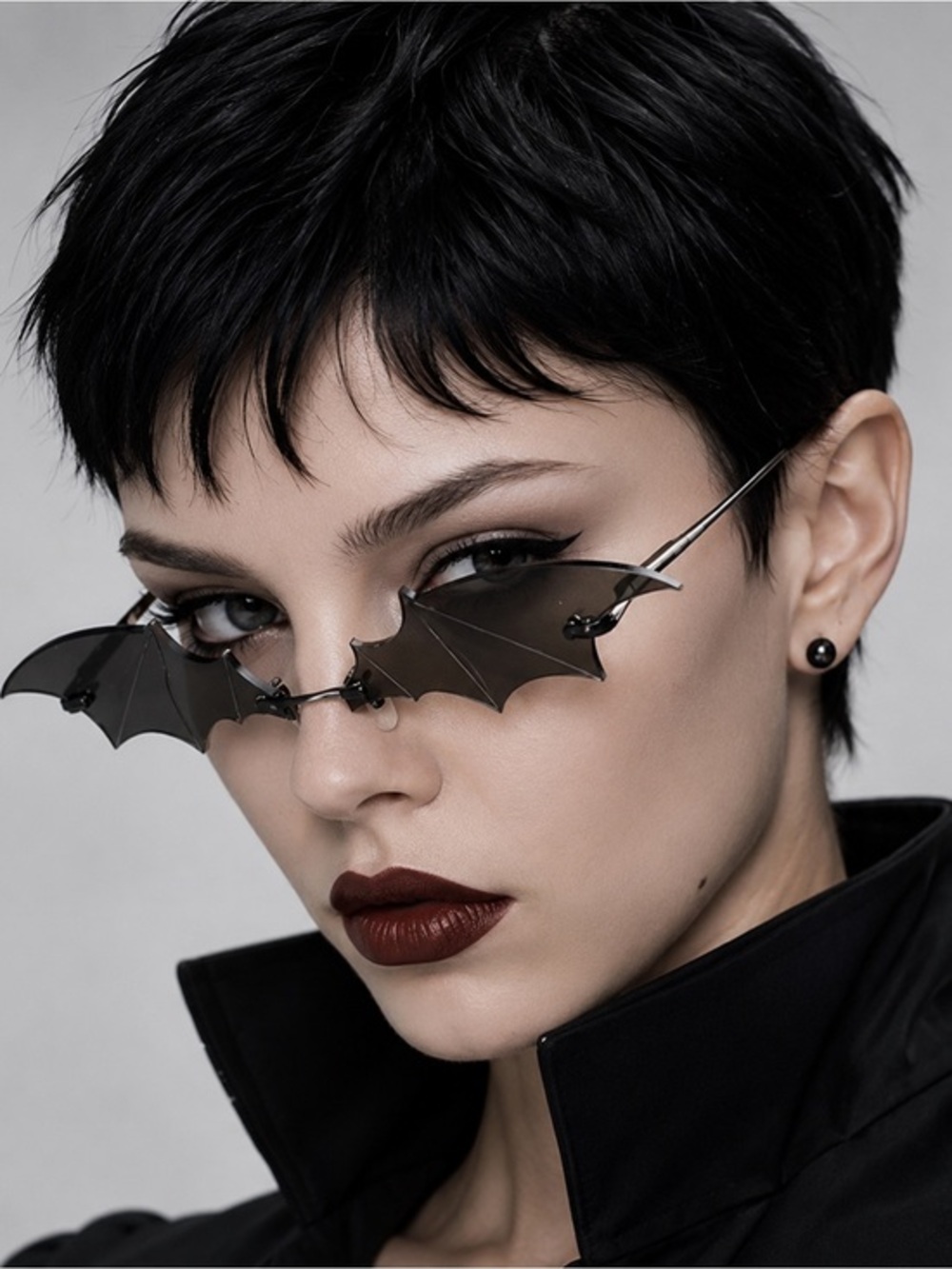 Halloween Bat Wings Costume Glasses - Picture 6 of 9